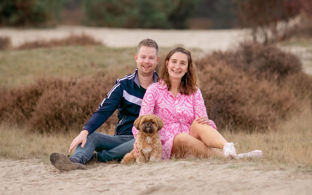 hondenfotografie fotoshoot Shih Tzu bos hei zandverstuiving fotolocatie soesterduinen
